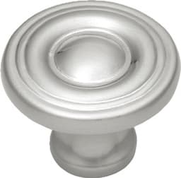 Belwith Keeler Conquest Series Satin Nickel 1-1/8" (29 mm) Diameter Knob, - P14402-SN