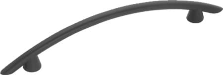 Hickory Hardware Metropolis 3-3/4" (96 mm) Center to Center Matte Black Pull, P2922-MB