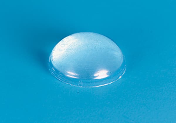 Sound Dampening Bumpers Round Polyurethane Bumpers, Self-Adhesive, 3/8 dia. x 5/32 Height, Clear, 1008/Box