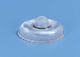 Sound Dampening Bumpers Cylindrical Polyurethane Bumpers, Self-Adhesive, 1/2 dia. x 7/32 Height, Clear, 5000/Box