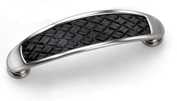 Laurey Churchill Series 3-1/2" (89 mm) Center to Center Satin Nickel Pull, - 12393