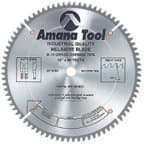 Amana A.G.E. 10" Diameter with 5/8" Arbor 80 Tooth H-ATB Melamine Saw Blade, MD10-803