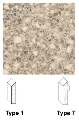 Kuehn Bevel edge moldings Sand Crystal Etchings