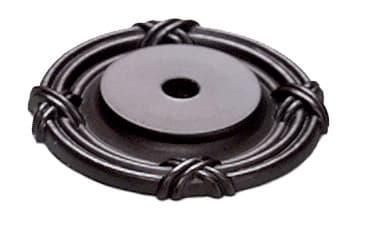 Schaub Versailles Backplate/Knobs 1-1/2" (38mm) Diameter Oil Rubbed Bronze, 756-10B