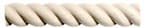 Wood Split Rope Moldings Standard Twist, 8' Long, 1" Wide Unfinished Poplar