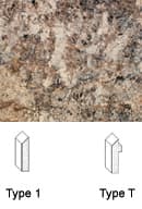 Kuehn Bevel edge moldings Type 1 Antique Mascarello