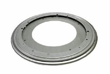 Round Zinc Plated Steel Swivel Bearing, Triangle