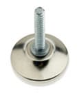 MDI Mfg Polyethylene Round Leveling Glides 1-1/8" Base Dia