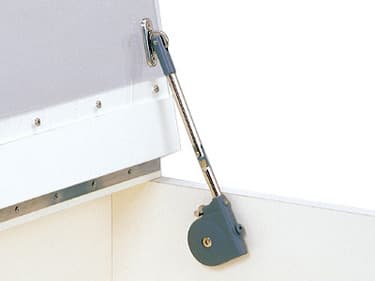 105˚ Soft-Down Lid Stay, White