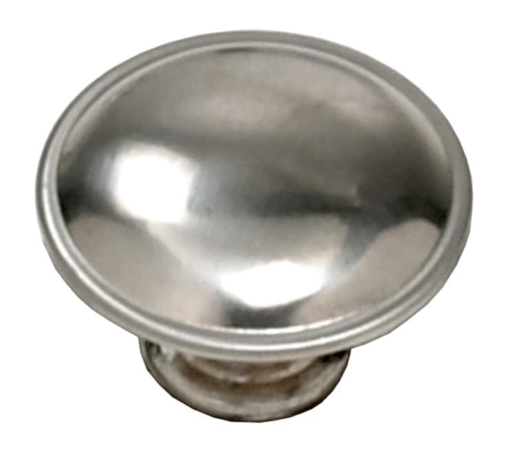 Laurey Georgetown 1-1/4" (32 mm) Diameter Satin Chrome Knob, 22139