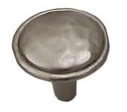 Laurey Merlot Series 1-3/8" (35 mm) Diameter Satin Nickel Knob, - 37428
