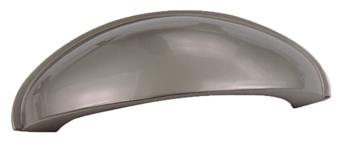 Laurey Geo 2-1/2" (64 mm) Center to Center Pewter Cup Pull, 59340