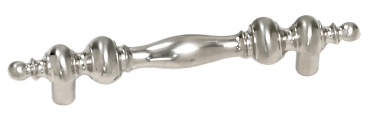 Laurey Classic Traditions 3" (76 mm) Center to Center Satin Chrome Pull, 79439