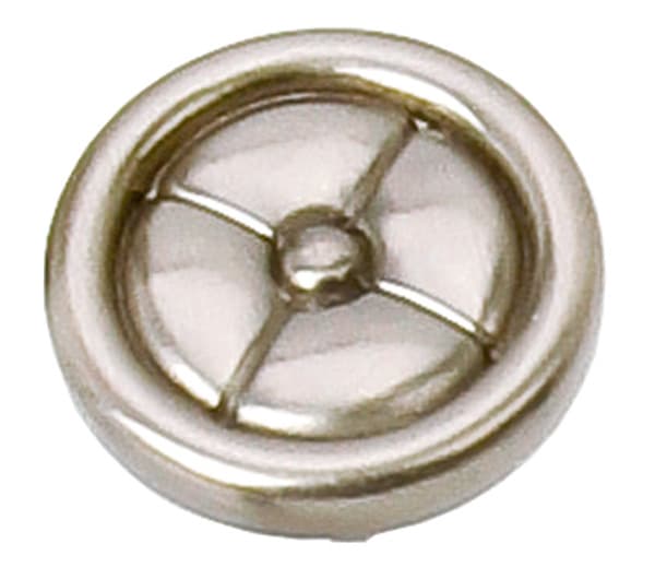 Laurey Paris 1-1/4" (32 mm) Diameter Satin Nickel Knob, 39628
