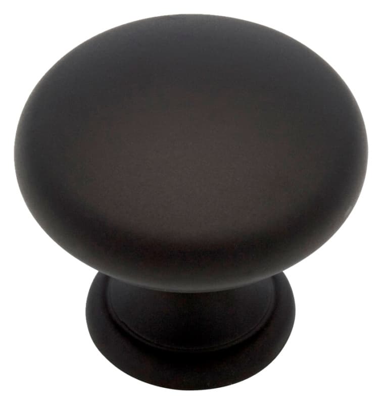 Liberty Builders Program Series 1-1/4" (32 mm) Diameter Flat BlackKnob, - PN2001-FB-C