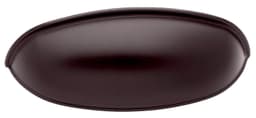 Liberty 4-3/16" (106 mm) Length Dark Oil Rubbed Bronze Cup Pull, - PN1053-OB3-C