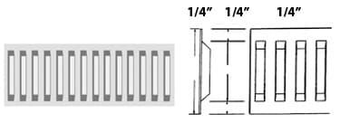 Outwater Industries Binning Strips