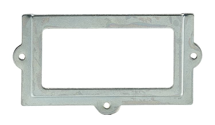KV 701 ANO, 2-5/8 x 1-7/16 Steel Label Holder, Knape and Vogt