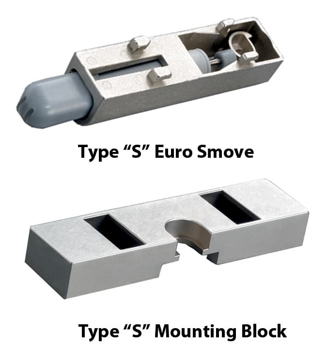 Light Tension Smoveholder with Type S Adjustable, Black