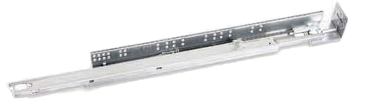 King Slide 6-Pair Box 21" Soft-Close Full Extension 75 lb Undermount Drawer Slide, Zinc, 280-949