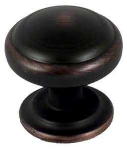 PRO Value Elite I Series Oil Rubbed Bronze 1-1/4" (32 mm) Diameter Knob, - SZELI4-ORB