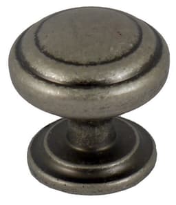 PRO Value Elite II Series Weathered Nickel 1-1/4" (32 mm) Diameter Knob, - SZELI4-WN