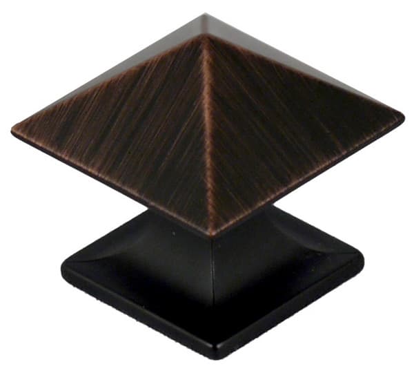 Pro Value Elite Oil Rubbed Bronze 1-1/4" (32 mm) L x 1-1/4" (32 mm) W Knob, SZELI3-ORB