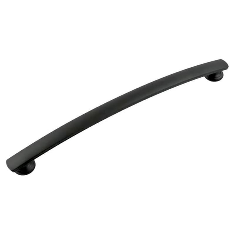 PRO LUXE Gallery 8-13/16" (224 mm) Center to Center Matte Black Pull, SZ12MB