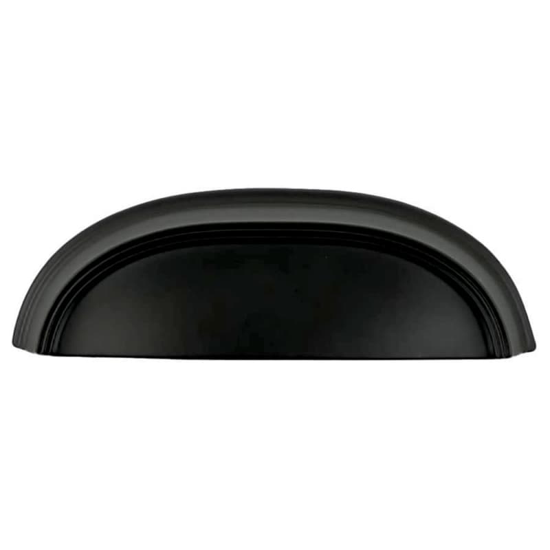 PRO LUXE Summit 3" (76 mm) Center to Center Matte Black Cup Pull, SZ4MB
