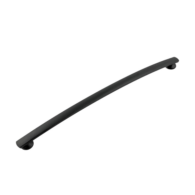 PRO LUXE Bistro 12" (305 mm) Center to Center Matte Black Pull, SZ8MB