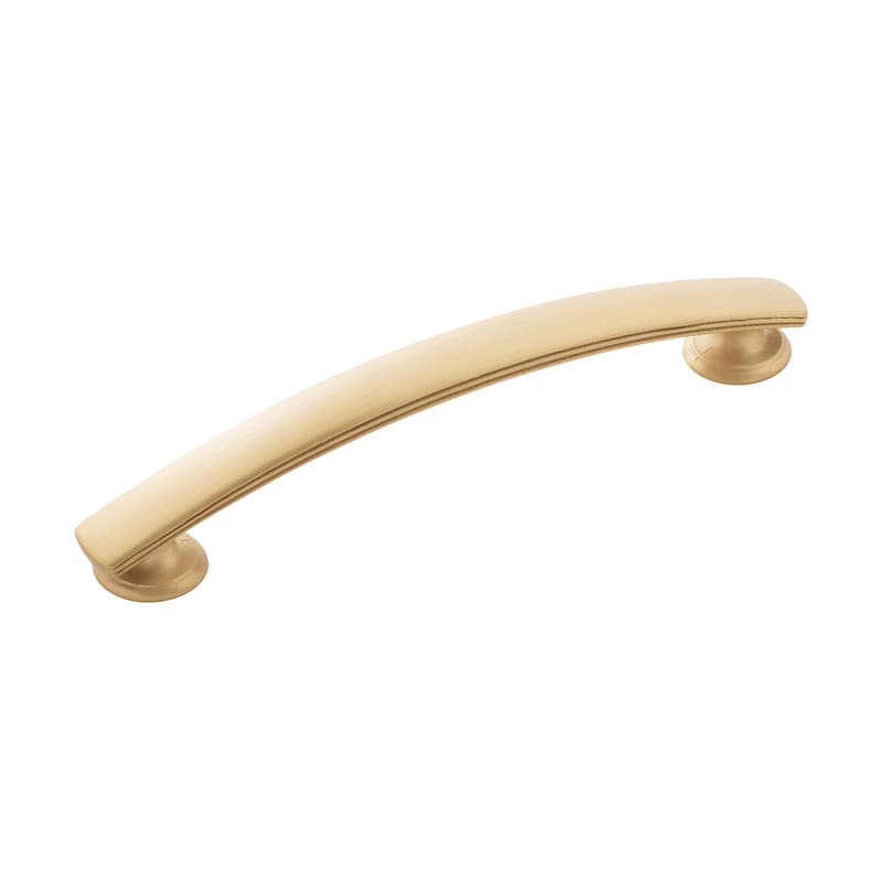 PRO LUXE Bistro Pull 5-1/16" (128 mm) Center to Center, Brushed Golden Brass, SZ9BGB
