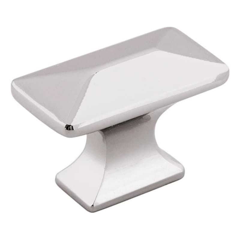 PRO LUXE Cabana Polished Nickel 1-1/4" (32 mm) L x 11/16" (17 mm) W Knob, SZ1614