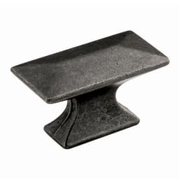 PRO LUXE Cabana Series Windover Antique 1-3/4 in (44 mm) L x 15/16 in (24 mm) W Knob, -SZ17WOA