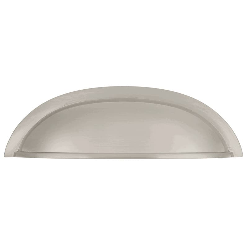 PRO LUXE Chalet 3" (76 mm) Center to Center Satin Nickel Cup Pull, SZ28SN