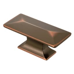 PRO LUXE Cabana Series Oil Rubbed Bronze Highlighted 2-5/16 in (59 mm) L x 1-1/16 in (27 mm) W Knob, -SZ18OBH