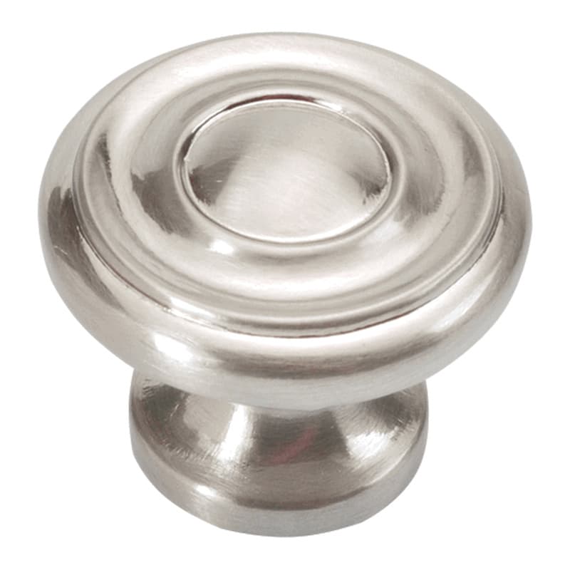 PRO LUXE Chalet Satin Nickel 1-1/4" (32 mm) Diameter Knob, SZ31SN