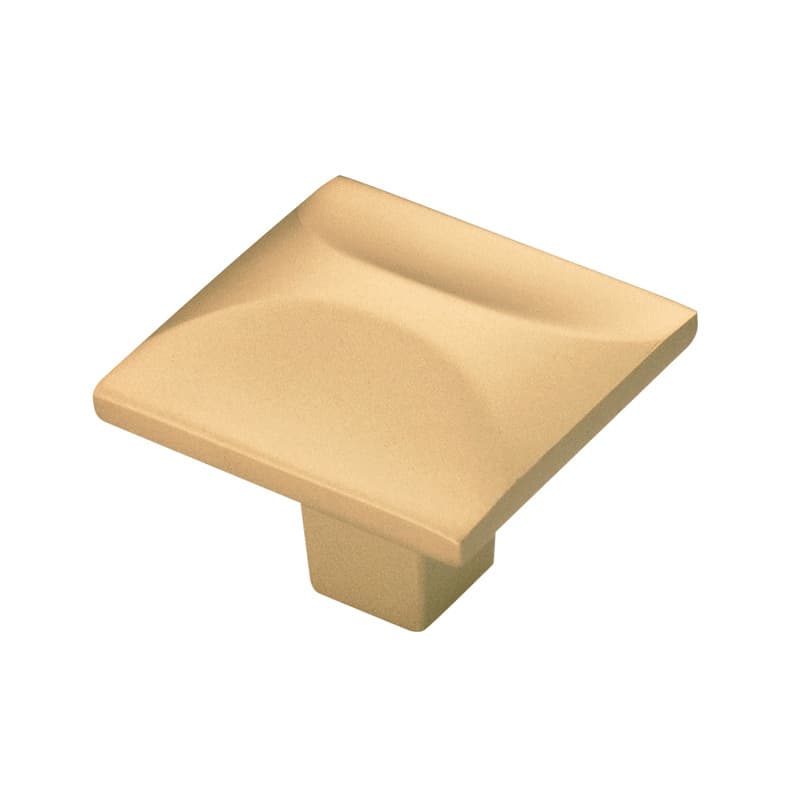PRO LUXE Summit Flat Ultra Brass 1-1/4" (32 mm) L x 1-1/4" (32 mm) W Knob, SZ38FUB