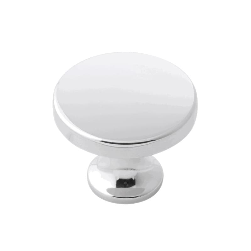 PRO LUXE Transcribe Series Polished Chrome 1-3/8" (35 mm) Diameter Knob, - SZ56CH