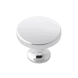 PRO LUXE Transcribe Series Polished Chrome 1-3/8" (35 mm) Diameter Knob, - SZ56CH