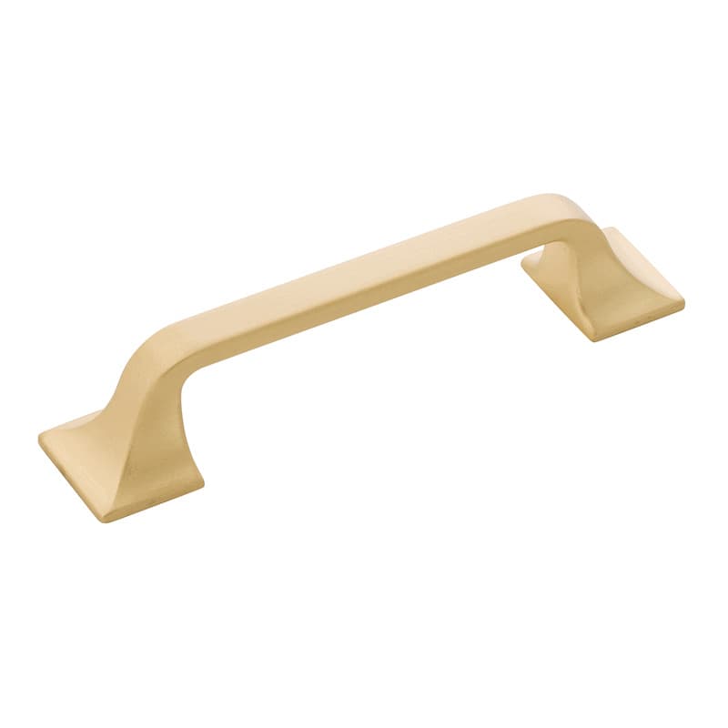 PRO LUXE Transcribe 3-3/4" (96 mm) Center to Center Brushed Golden Brass Pull, SZ58BGB