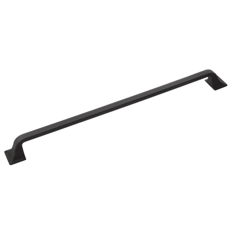 PRO LUXE Transcribe 12" (305 mm) Center to Center Black Iron Pull, SZ59BI