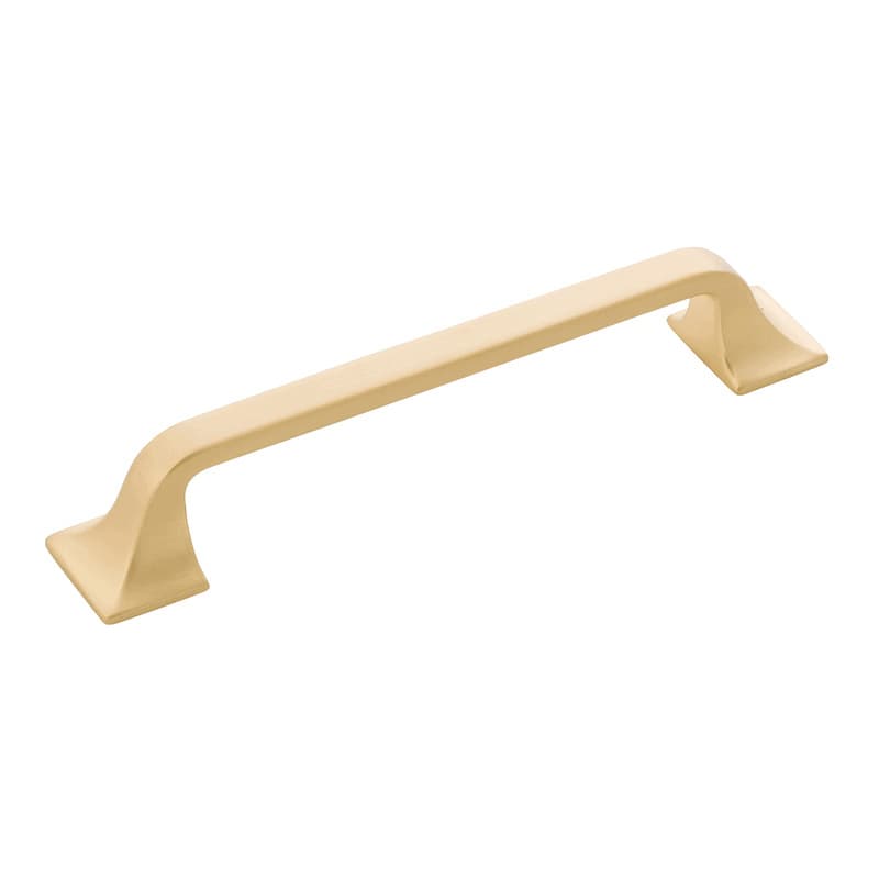 PRO LUXE Transcribe 5-1/16" (128 mm) Center to Center Brushed Golden Brass Pull, SZ60BGB