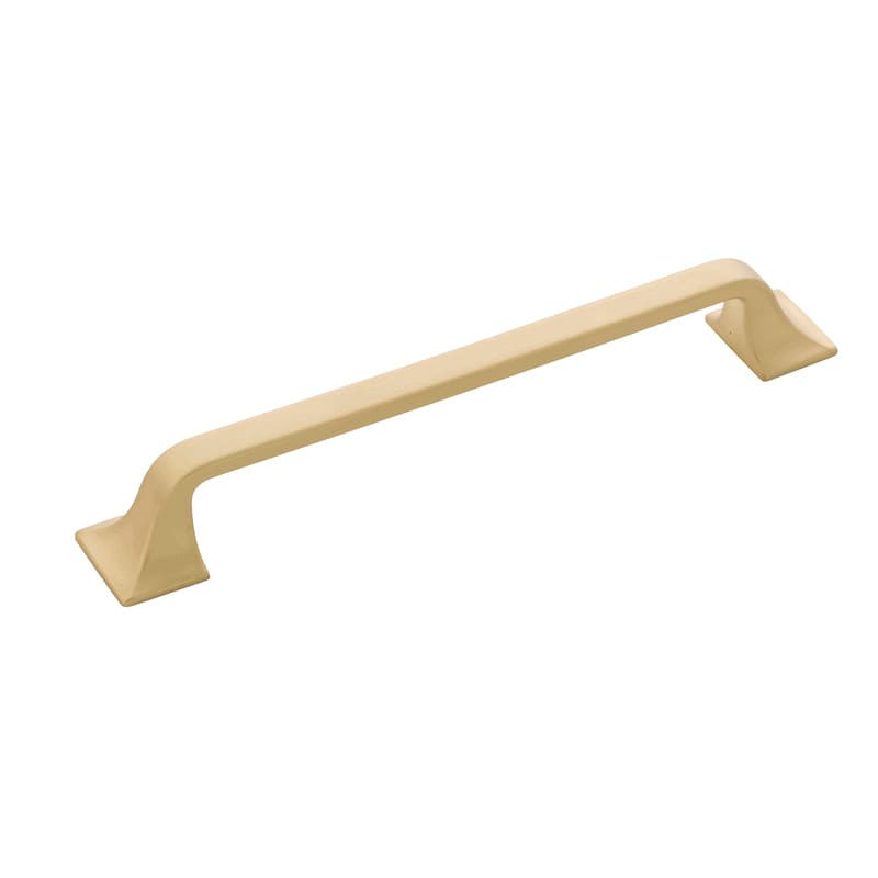 PRO LUXE Transcribe 6-5/16" (160 mm) Center to Center Brushed Golden Brass Pull, SZ61BGB