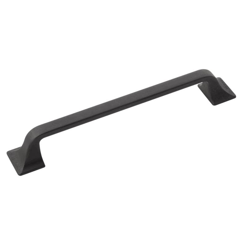 PRO LUXE Transcribe 6-5/16" (160 mm) Center to Center Black Iron Pull, SZ61BI