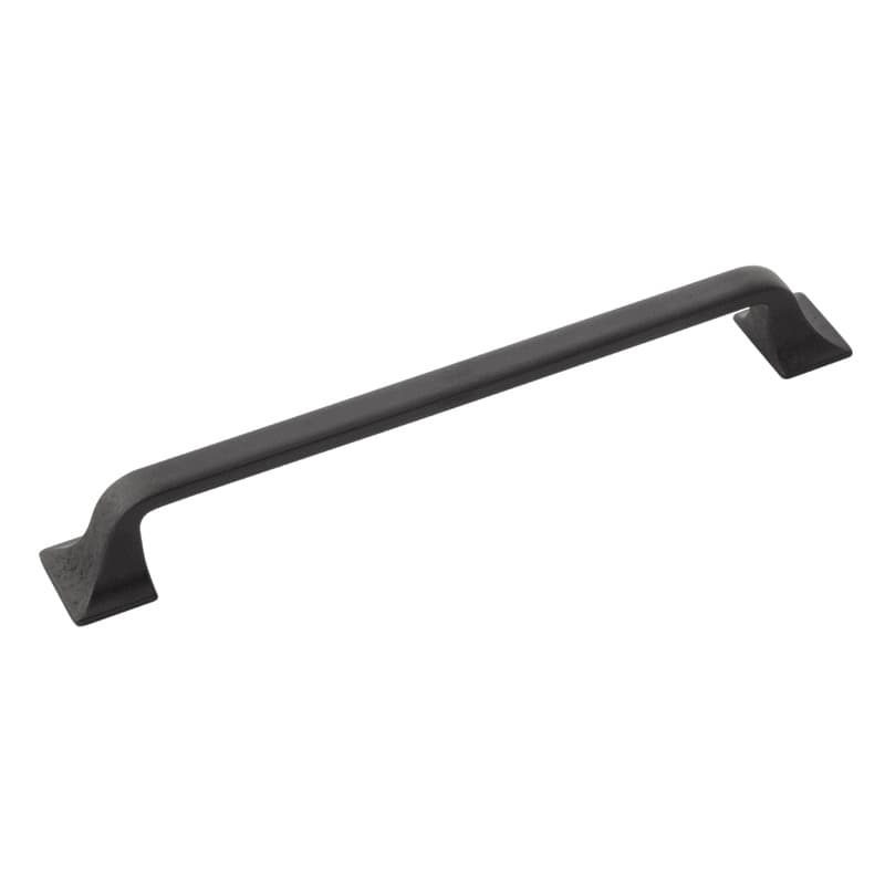 PRO LUXE Transcribe 7-9/16" (192 mm) Center to Center Black Iron Pull, SZ62BI