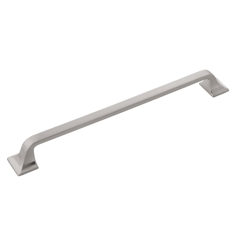 PRO LUXE Transcribe Series 8-13/16" (224 mm) Center to Center Satin Nickel Pull, - SZ63SN