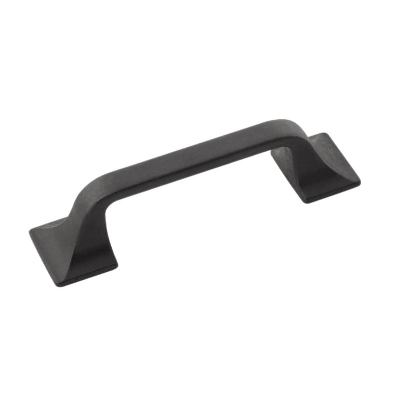 PRO LUXE Transcribe 3" (76 mm) Center to Center Black Iron Pull, SZ64BI