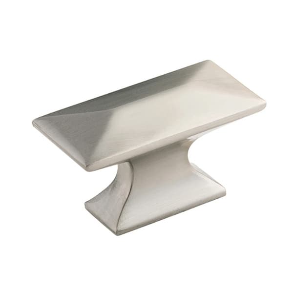 PRO LUXE Cabana Series Satin Nickel 1-3/4 in (44 mm) L x 15/16 in (24 mm) W Knob, -SZ17SN