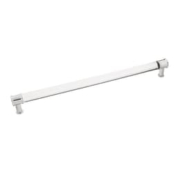 PRO LUXE Lucent Series 12" (305 mm) Center to Center Crysacrylic/Chrome Pull, - SZ79CACH