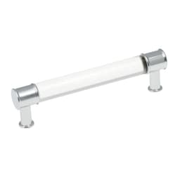 PRO LUXE Lucent Series 5-1/16" (128 mm) Center to Center Crysacrylic/Chrome Pull, - SZ80CACH